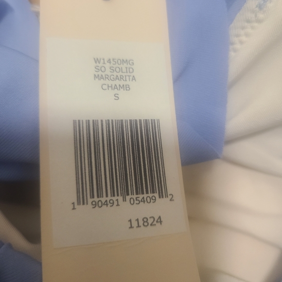 NWT Eberjey So Solid Margarita Bikini Top Small - Picture 4 of 5